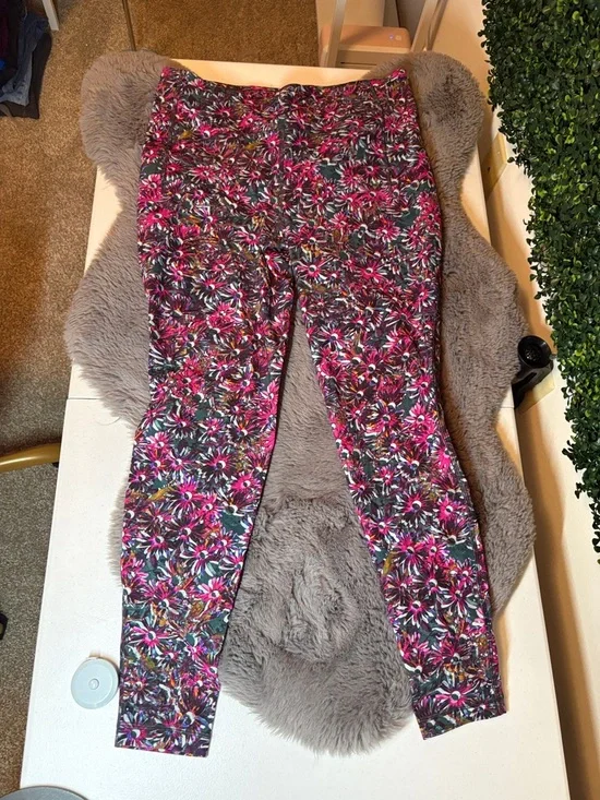 lululemon athletica Floral Print Leggings Size 12 - Picture 6 of 6